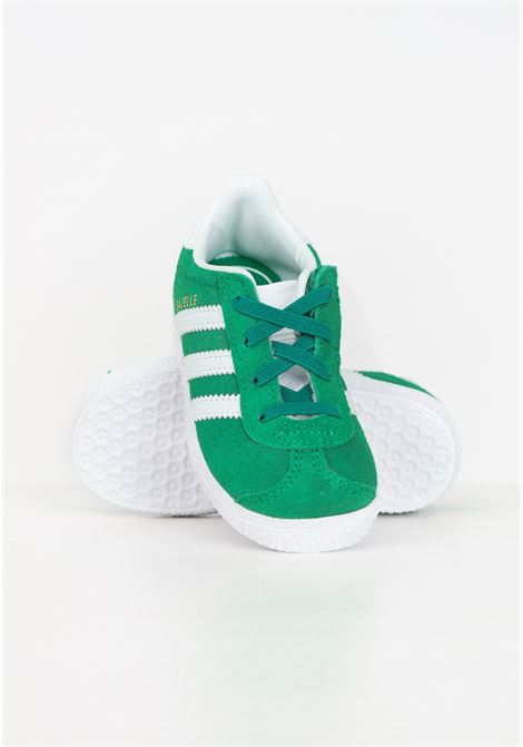 Sneakers Gazelle Comfort Closure Elastic Laces verde neonato ADIDAS ORIGINALS | IH0363.